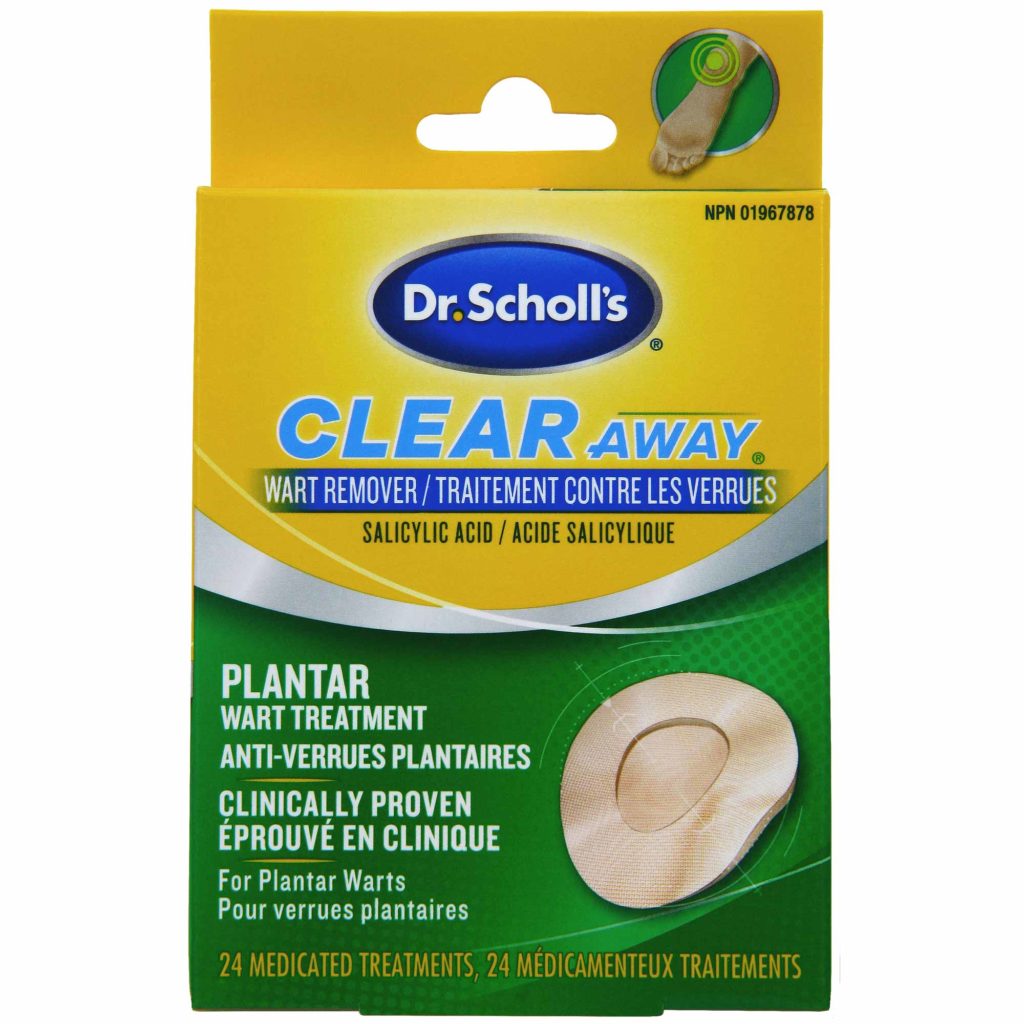 Clear Away® Medicated Plantar Wart Remover Dr Scholls