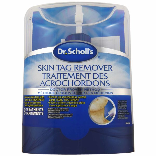 Pesky skin tags have officially met their match with #DrScholls