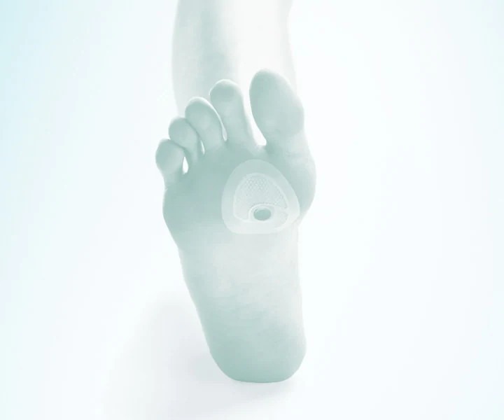 Outils de pédicure Tbest Soins des pieds 1 paire de coussinets pour  callosités en forme de U Protecteur calleux Coussins calleux pour pied  auto-adhésif Lime à pieds 